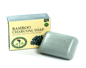 Bamboo Charcoal Soap – AfricanIndianHerbs